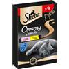 Sheba Set risparmio! Sheba Creamy Snacks - 18 x 12 g Pollo & Salmone