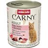 animonda Carny Adult 24 x 800 g Alimento umido per gatti - Tacchino, Pollo & Gamberetti