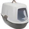 Trixie Toilette per gatti Trixie Berto Top - L 59 x P 39 x H 42 cm (grigio talpa / grigio talpa chiaro)