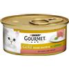 Gourmet Gold Mousse 48 x 85 g Alimento umido per gatti - Anatra e Spinaci
