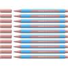 Schneider - Penna a sfera Slider Edge Pastell XB, tratto XB, confezione da 10 blush