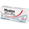 Maalox*40 Cpr Mast 400 Mg + 400 Mg