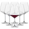 Schott Zwiesel 115673 Bordeaux Taste 140 Rosso Vino Vetro, Senza Piombo Cristallo Vetro, Trasparente, 11.1 x 11.1 x 22.7 cm, 6 unità