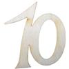 Petra's Bastel News Petra S Kit Creativo News a gez3310 strame Decorazione, 20 x Compleanno Numero, 33 mm
