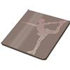 Little Helper Feel Good Art-Lucida-Sottobicchiere con Scritta in Lingua Inglese, Motivo: Skater, in Legno, Autunno Tones