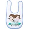 Supermolon 03731 -Siamo i ribelli della Casa Bavaglino Mellizas con Velcro, Celeste, Unisex