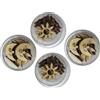 Petra's Bastel News 'Petra S Kit Creativo News a mosod4 Set di 4 dosi Set, Sole e Monde, ciascuno Composto da 2 dosi in 2 Diversi Designs