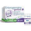 Enterogermina Gonfiore, Fermenti Lattici Probiotici, Prebiotici per Adulti - Integratori con Enzimi Digestivi ed Estratti Vegetali contro Pancia Gonfia e Gonfiore Addominale (40 Bustine )