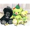 Disney Raro Unibearsity Peluche Bambola Peter Pan Campanellino 3 Set Esclusivo Disney