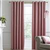 HOUSE LLEWELYN - BOWEN Laurence Llewelyn-Bowen - Montrose - Tende Oscuranti con Occhiello in Velluto - Rosa Chiaro - 168cm Larghezza x 229cm Lunghezza