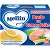 NUTRICIA Mellin Brodo Carne E Pollo 50g