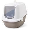 savic Toilette per gatti Savic Reina con setaccio - grigio / bianco
