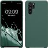 kwmobile Custodia Compatibile con Huawei P30 Pro Cover - Back Case per Smartphone in Silicone TPU - Protezione Gommata - verde militare