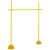 SCHIAVI SPORT Ostacolo Tubo PVC Regolabile Altezza Max 160 cm, comprende 2 basi + 3 aste + 2 clips