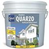 IRIS COLOR - WALL IDROPITTURA MURALE ACRILICA AL QUARZO ALTA COPERTURA COLORE BIANCO 4 LT. ICWQU.4