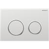 Geberit Placca Geberit Omega20 Round Cromato Opaco / Cromato Lucido | 115.085.JQ.1 Cromato Lucido