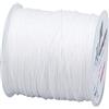 PH PandaHall 100m Filo di Nylon per Perline 1mm Corde in Nylon Bianco, Filo per Gioielli Stringa Intrecciato Macrame Forniture per Gioielli Fai Da Te Artigianato Fare