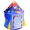 Nicecastle Tenda per Bambini Cameretta per Bambino Bambina Ragazzi, Tenda da Pop-up Portatile Pieghevole Casetta dei Giochi per Interni ed Esterni Regalo Natale Compleanno (blu)