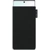 Adore June Classic Nero Custodia Compatibile con Samsung Galaxy Note 10 Plus/PRO, Tessuto Resistente con Display di Pulizia Effetto