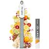 Microplane Grattugia Zester Bianco Ideale per Agrumi, Formaggio a Pasta Dura, Zenzero, Cioccolato e Noce Moscata con Lama Fine - Made in USA