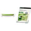 LEITZ iLAM, Plastificatrice Home Office, Formato A4, 2 rulli, Colore Verde + Leitz Pouch A4 80 micron (100 pezzi)