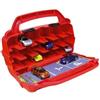Motormax 78117 Hot Wheels Caso raccoglitore/Scatola di immagazzinaggio per auto, rosso