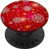 Fire Fit Designs Rosso Natale ornamento Pop Socket per telefono regali Natale PopSockets PopGrip Intercambiabile