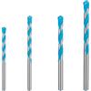 Bosch 4x Set di Punte Expert CYL-9 MultiConstruction (Diametro 5, 5-8 mm, Accessorio Trapano a Percussione), Plastica, Non Applicabile, Ø 5.5/6/7/8 mm