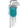 TOTAL UTENSILI SET CHIAVI ESAGONALI 9PZ CORTO TOTAL THT106191
