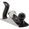 Amazon Basics Pialla a mano universale regolabile n. 4 - lama da 50,8 mm e manico in plastica per la lavorazione di precisione del legno, 5 cm, Nero