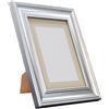 FRAMES BY POST - Cornice portafoto Vintage Scandi, Silver, 20 x 16 inch Image Size 40 x 30 cm