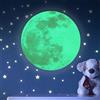 Paraboo Luna fluorescente 30cm [1 pz.] - ideale come adesivi fluorescenti per cameretta o lune adesive luminosi - adesivo Luminoso - decorazione luminescente