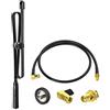 Bingfu Antenna VHF UHF Pieghevole CS Tattica 79 cm + Cavo Prolunga 1 m
