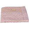 roba Coperta per Neonati e Bambini Lil Planet - Pois Terry - Cotone Biologico - Certificato GOTS - 80 x 80 cm - Idrorepellente - Traspirante e Lavabile - per Lettino, Culla e Carrozzina - Rosa