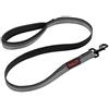 Halti Guinzaglio per cani HALTI - tessuto 3M catarifrangente e impugnatura imbottita in neoprene. Comodo e facile da utilizzare. Ideale per cani di taglia media e grande, e per cuccioli (Taglia L, Nero)