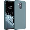 kwmobile Custodia Compatibile con Huawei Mate 20 Lite Cover - Back Case per Smartphone in Silicone TPU - Protezione Gommata - artic night