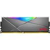 Adata Ram DIMM DDR4 8GB Adata Gaming XPG Spectrix D50G 3200MHZ RGB CL16-20-20 Grigio [AX4U32008G16A-ST50]