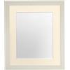 FRAMES BY POST Cornice portafoto Color Crema con passepartout, Dimensioni Immagine 35 x 20 cm, Vetro in plastica, Supporto Avorio, 45 x 30 cm Image Size 14 x 8 inch