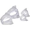 IBILI 707700 - Set di 4 stampini per gnocchi, bianco, 20 x 20 x 7 cm