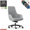 Elleci Office Metropolitan Poltrona semi-direzionale con oscillante multiblock base ny tessuto MADRID class 1IM