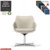 Elleci Office Metropolitan Poltroncina girevole base a 4 razze in alluminio tessuto MADRID class 1IM