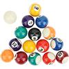 MAGT Palla da Biliardo in Resina, 16PCS Palla da Biliardo da 38 mm Mini Palla da Biliardo Portatile, Set di Palle da Biliardo Americano Misura Standard