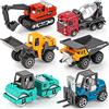 YIMORE Camion di Costruzione Set Macchinine Mini Auto Die-Cast Veicoli Giocattolo Colorato Natale Regalo per Bambini 3 4 5 6 Anni, 6 Pezzi