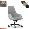 Elleci Office Metropolitan Poltrona semi-direzionale con oscillante multiblock base nylon tessuto Angel class 1 IM