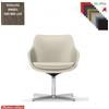 Elleci Office Metropolitan Poltroncina girevole base a 4 razze in alluminio tessuto Angel class 1 IM