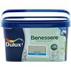 Dulux Benessere Pittura Colorata all'Acqua per Interni Superlavabile Anti Muffa Anti Batteri con Ioni D'Argento, 2.5 Litri, Verde Oliva, 2.5L