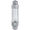 Fdit Acquario pianta acquatica Contabollicine CO2 Singola/Doppia testa Non Ritorno Contabolle Fish Tank Tool, 3.2 * 0.8inch