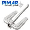 PIMAR ANCORA HALL ZINCATA A FUOCO KG.6,2 /8KG BARCA GOMMONE SABBIA