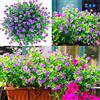 Bodosac Awtlife - 15 fiori artificiali per esterni, resistenti ai raggi UV, per bouquet da sposa e per matrimoni, per casa e giardino