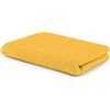 SETEX Coperta a nido d'ape, versatile in 100% cotone, adatta come copriletto, coperta estiva, coperta per esterni e altro ancora, 150 x 200 cm, colore giallo